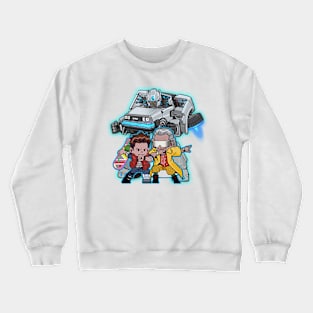 time machine Crewneck Sweatshirt